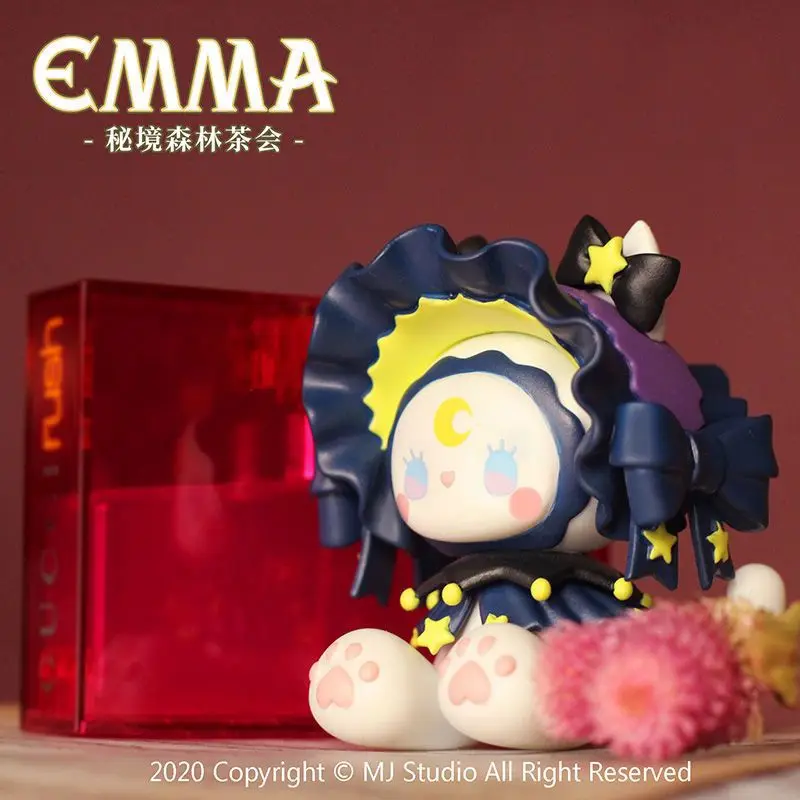 Original Emma Secret Forest Tea Party Series Blind Box Guess Bag Misteriosa Caixa Surprise Figure Cute Model Child Birthday Gift