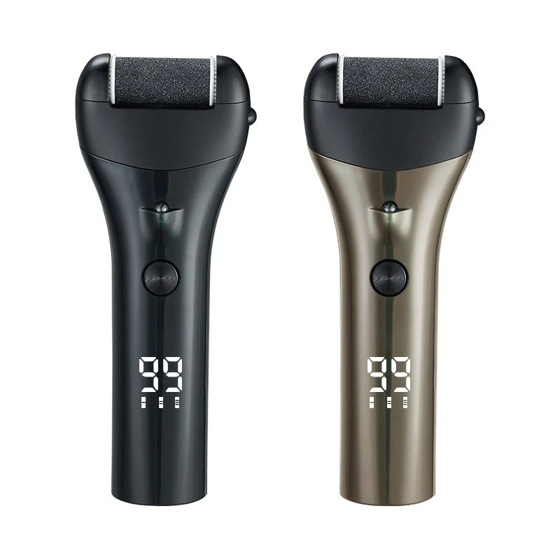 Nieuwe digitale display elektrische voetslijpmachine met drie snelheden om dode huid te verwijderen eelt pedicure pedicure magische voetslijpvacht