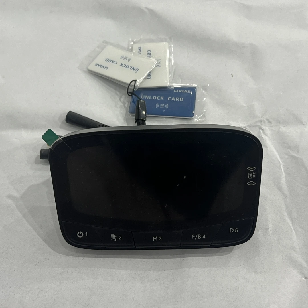 Wholesale Good Quality S5 Scooter Part 52V 60V 72V LIVIAE Electric Scooter Screen with NFC Card for Geofought Scooter