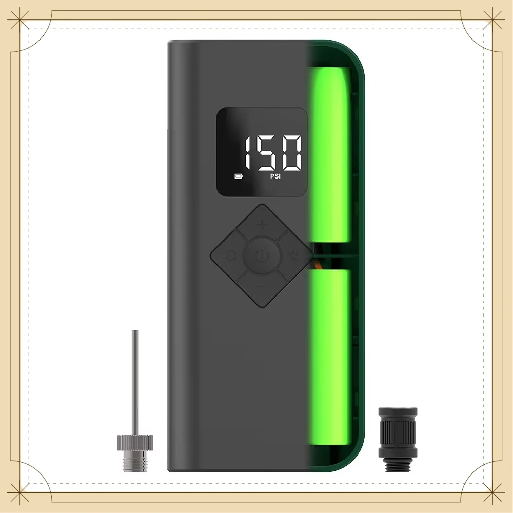 Multifunctional Automatic Bicycle Bike and Car Electric Air Pump Wireless Portable Tire Inflator