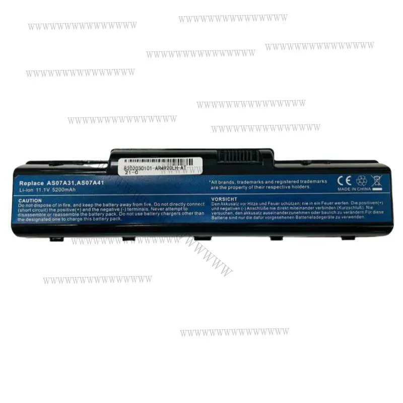 Hd 6 células nova as07a31 as07a41 as07a51 bateria do portátil para acer aspire 4520 4520g 4530 4535 4535g 4710 4710g