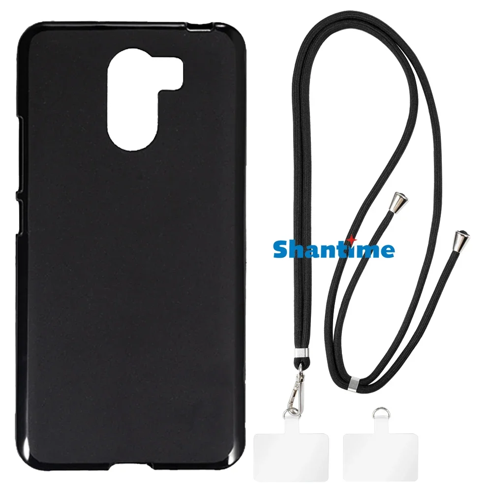 Suitable for Wileyfox Swift 2 Case + Ajustable Neck/Crossbody Lanyards and Spacers, Silicone TPU Cover with Soft