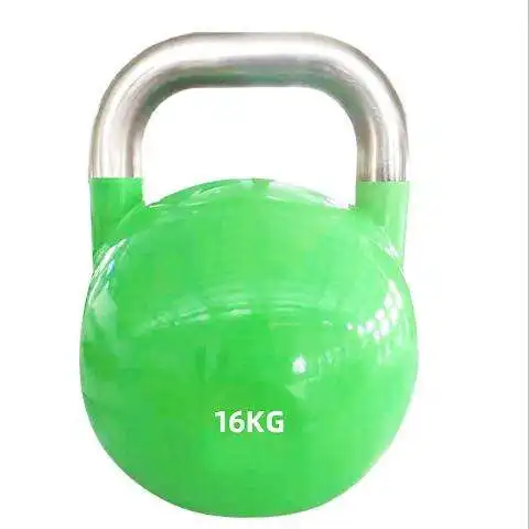 Kettlebell de competición de hierro fundido de alta calidad para levantamiento de pesas, gimnasio, entrenamiento físico con función de brazo, calidad garantizada