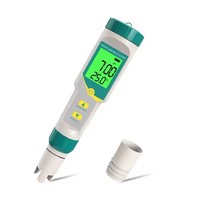 HEDAO 4/5/7 in 1 PH Meter TDS EC ORP Salinity S.G Temperature Backlight Digital Water Quality Monitor Tester for Aquarium