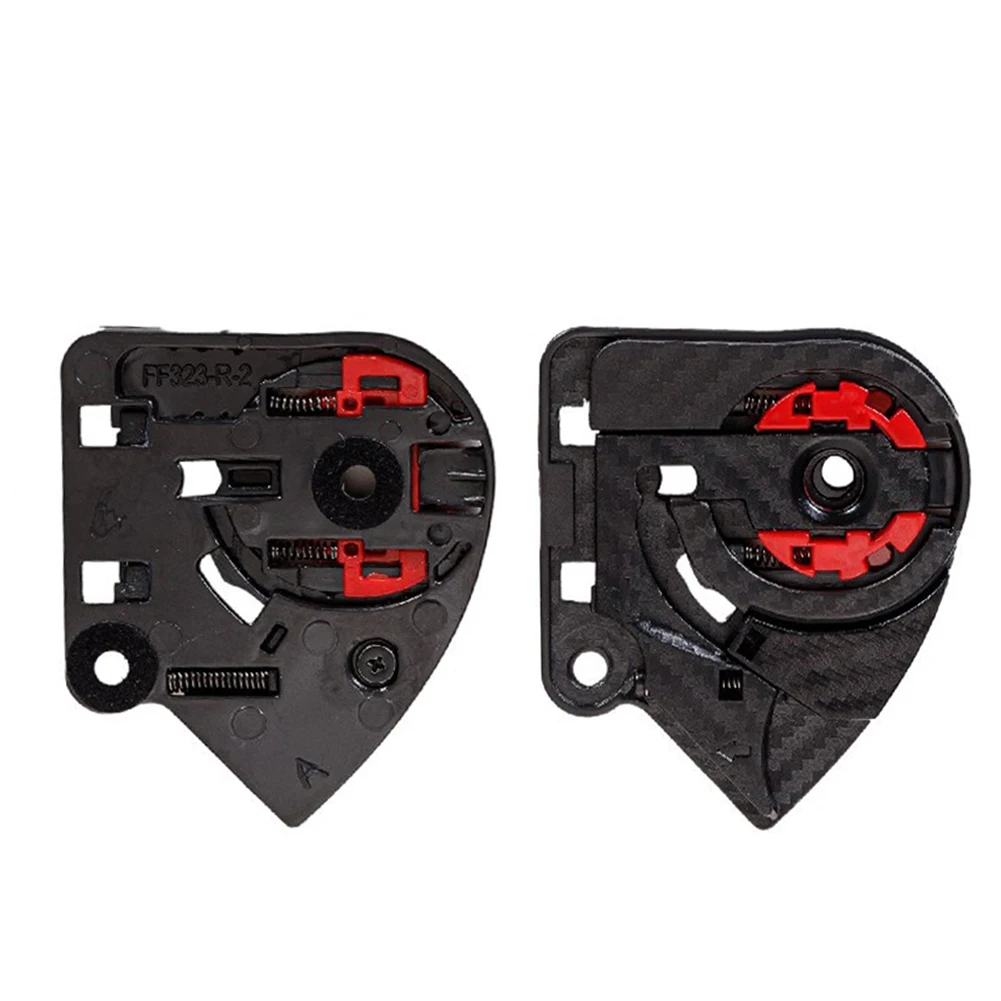 For LS2 FF390 FF397 Ff801 Ff323 Helmet Lens Base Replacement Accessories Helmet Buckle 1 Pair