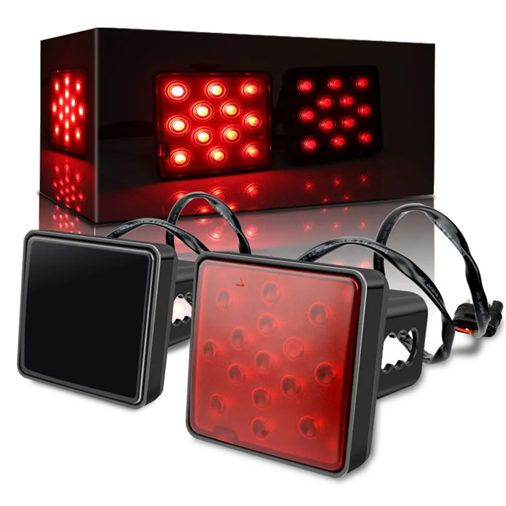 12/15LED tail light Strobe Led brake light Flashing Warning talilight LED trailer light Pickup Car Driving light Signal Lamp 12V