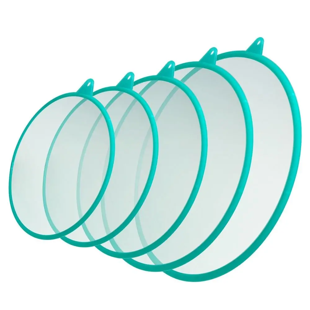 

5Pcs Universal Silicone Food Fresh Keeping Cover Hangable Round Food Covers Sealed Heat Resistant Bowl Lids Kitchen