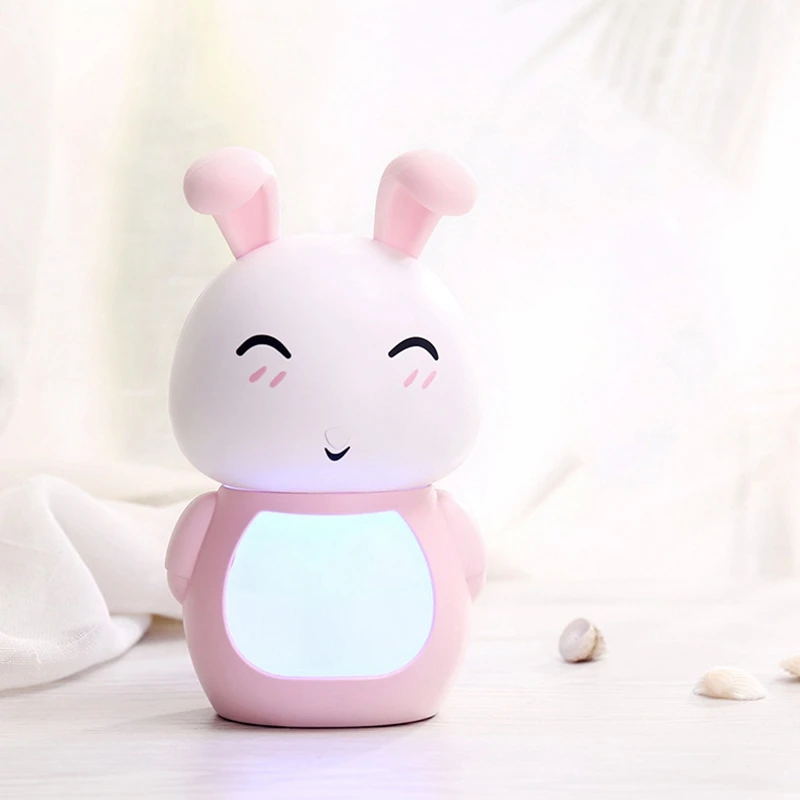 USB Aroma Essential Oil Diffuser Ultrasonic Cool Mist Rabbit Humidifier Air Purifier LED Night Light for of fice Home