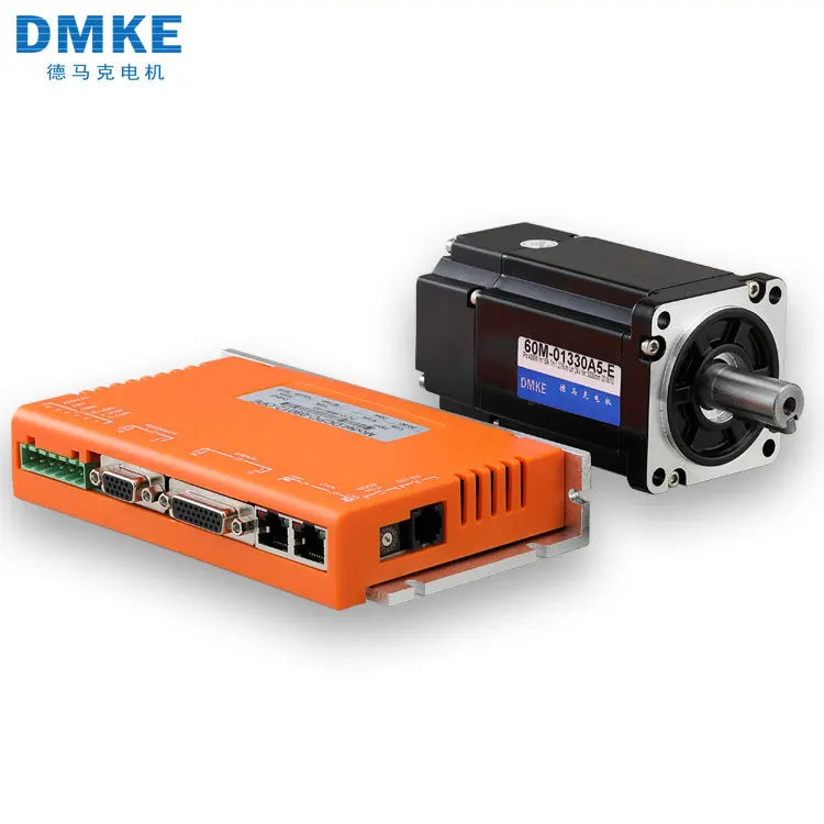 DMKE 100W 200 400 600 Watt 200W 24 V 48V Dc Servo Motor With Encoder, 600Watt Servomotor Para Torno Cnc 200 400 W 1.7 N.M