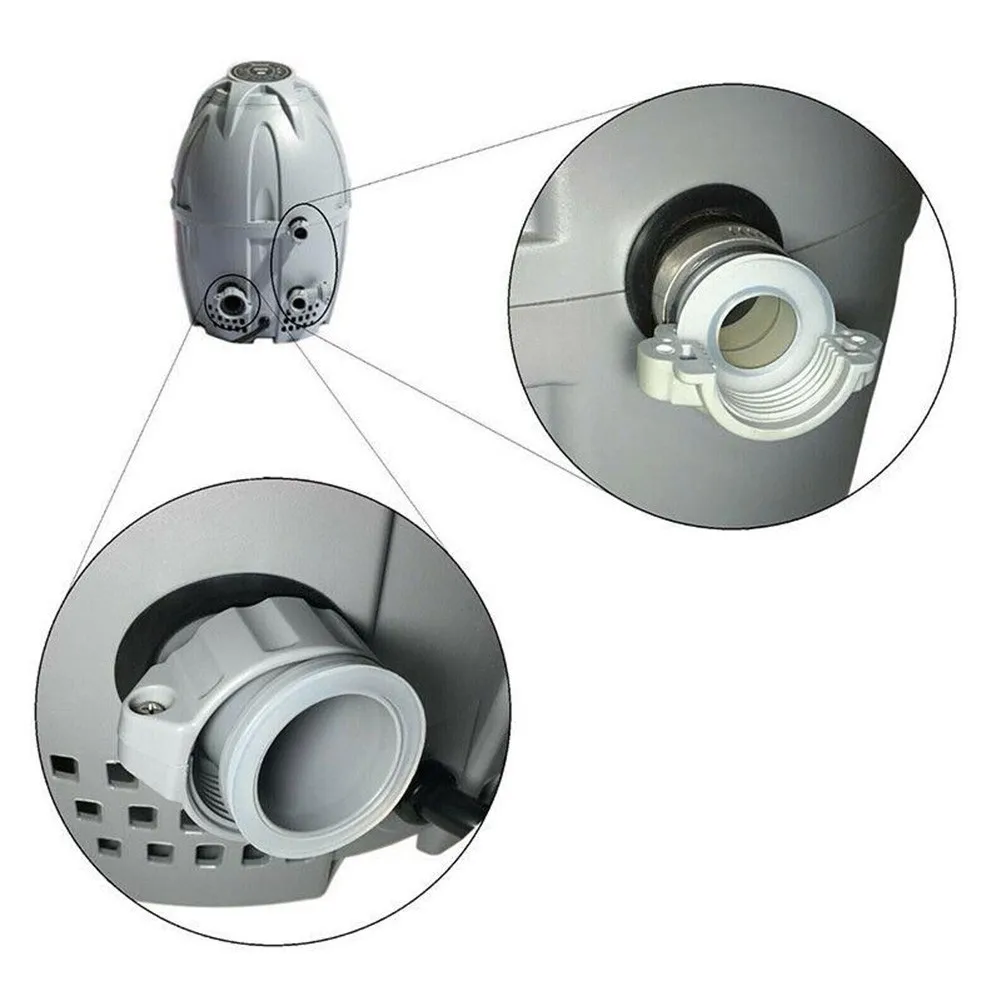 Rubber Sealing Gasket Compatible with For Coleman BC Connectors - 4 B/C + 1 A Transparent Washers for Enhanced Durability