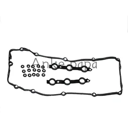 Engine Valve Cover11129070990 11121437395 11120030496 11121726537 For BMW E46 E39 E53 E36 X5 Gasket Bolt Seals Set