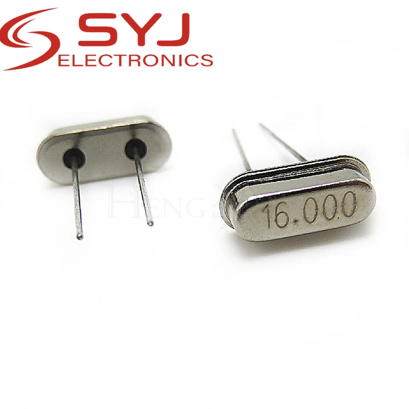 5piece In-line passive crystal oscillator HC-49S 16MHZ