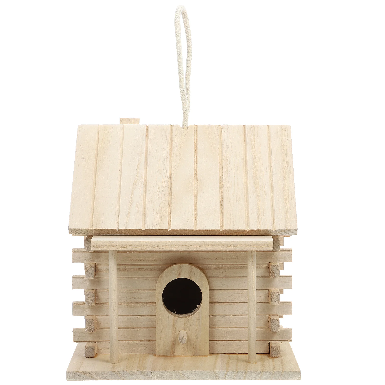 Birdcage Wood Wooden Hummingbird Nest House Toys for Parakeets Birds Keep Warm Houses outside Accessories Outdoor Window