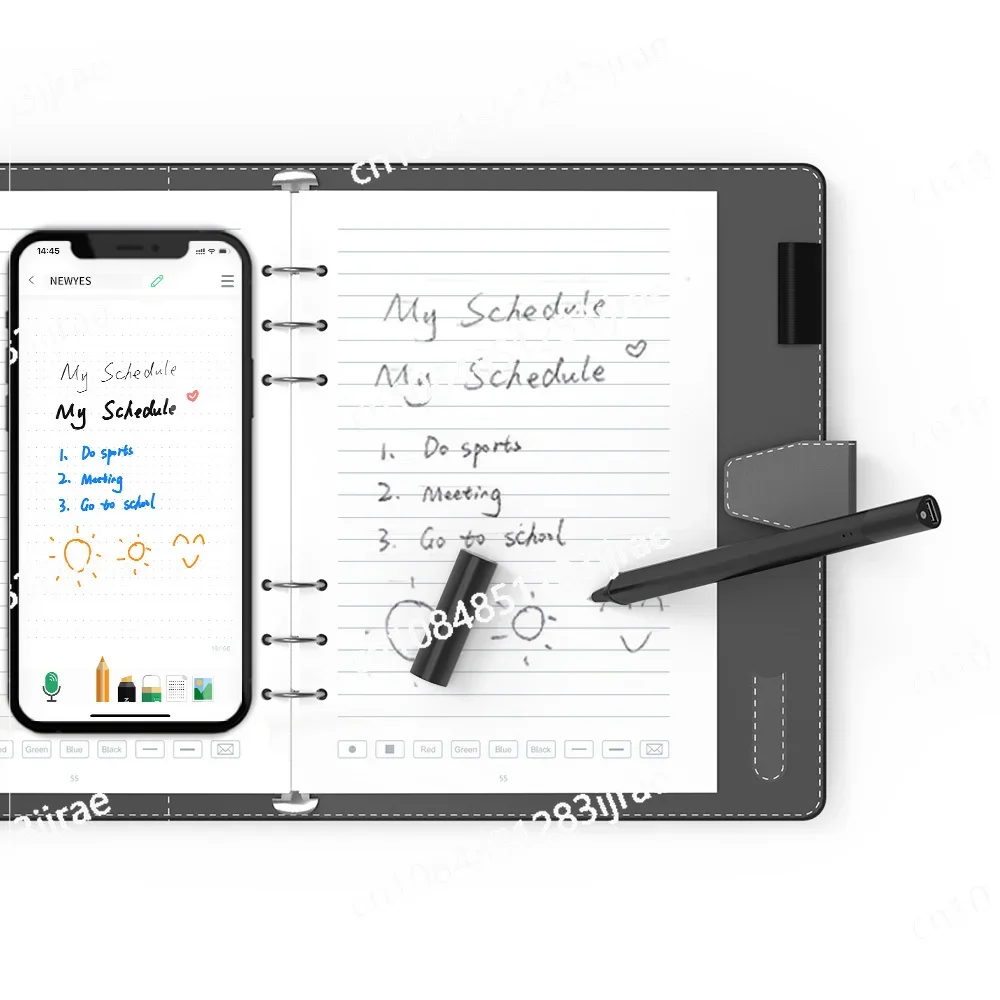 NEWYES Reusable Smart Writing Set Digital Pen Synchronous Handwriting Real Time Sync And Cloud Storage Notepad