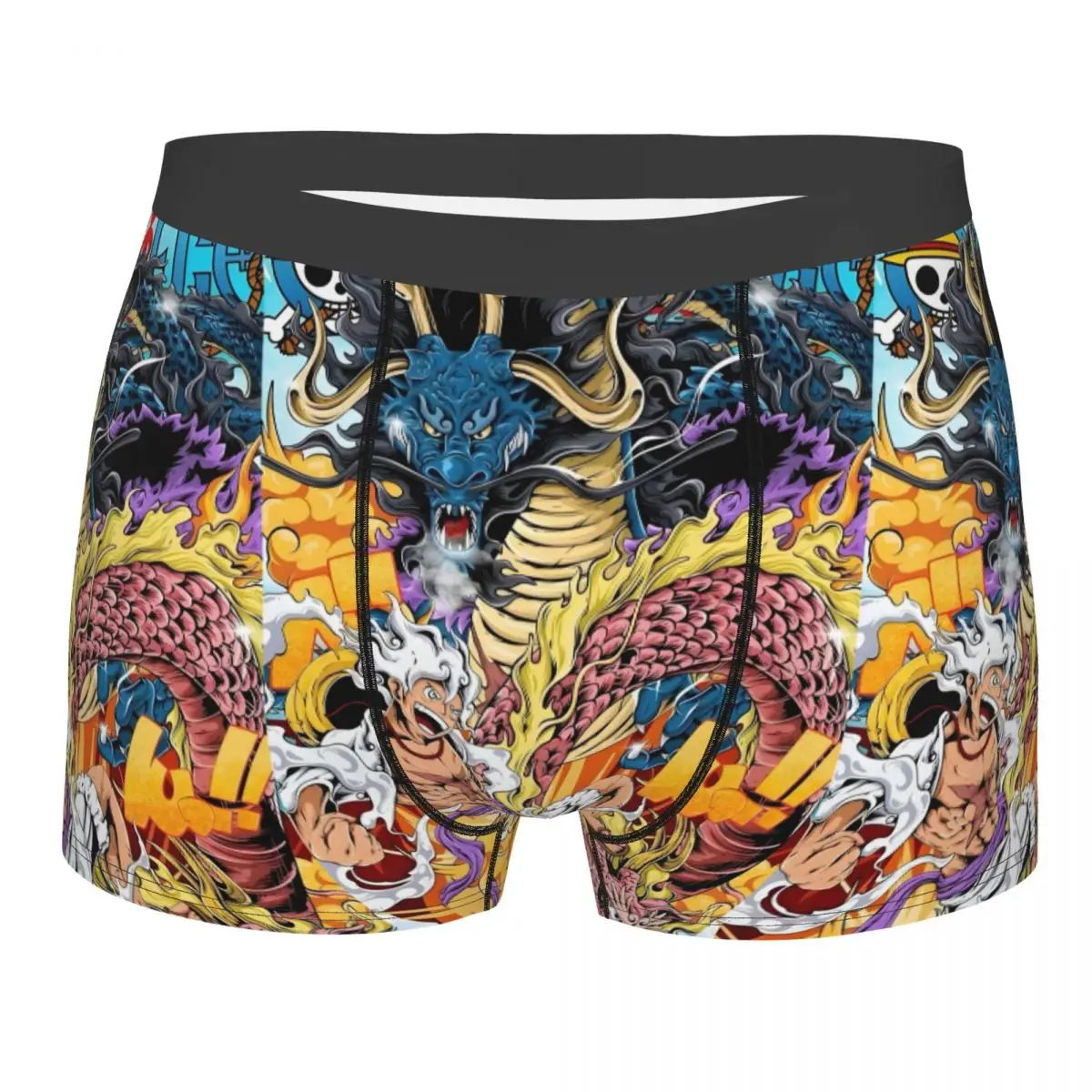 

Custom Male Cool One P-Pieces Zoro Animes Underwear Boxer Briefs Soft Shorts Panties Underpants