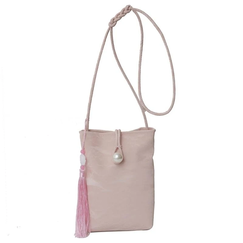 

Китайский стиль жемчужный кошелек для женщин Элегантная кожаная сумка с кожа