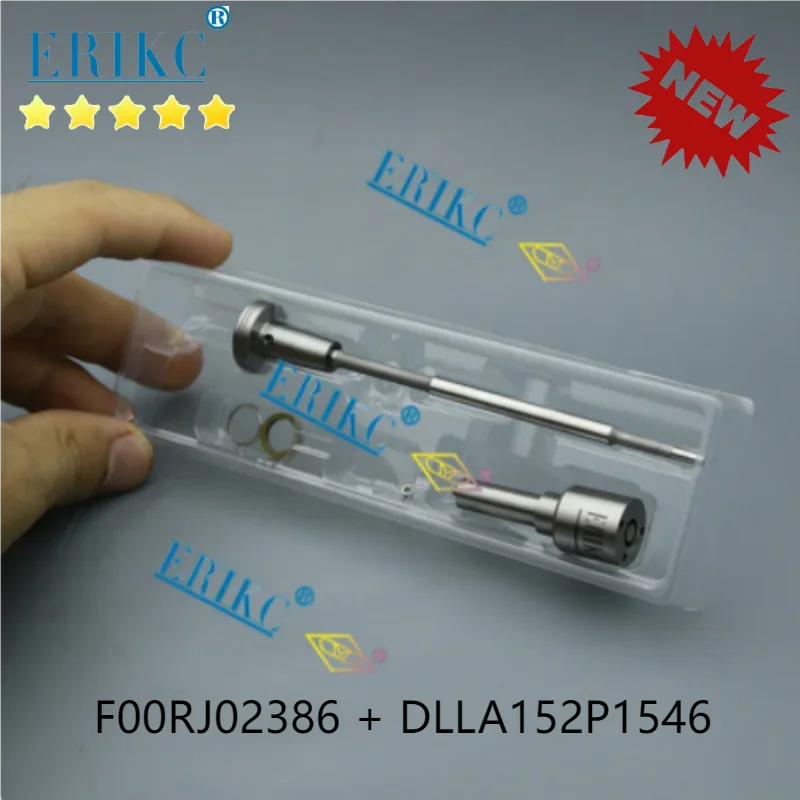 

0445120072 Diesel CR Injector Repair Kits Control Valve F 00R J02 386 Injector Nozzle DLLA152P1546 0 433 171 954