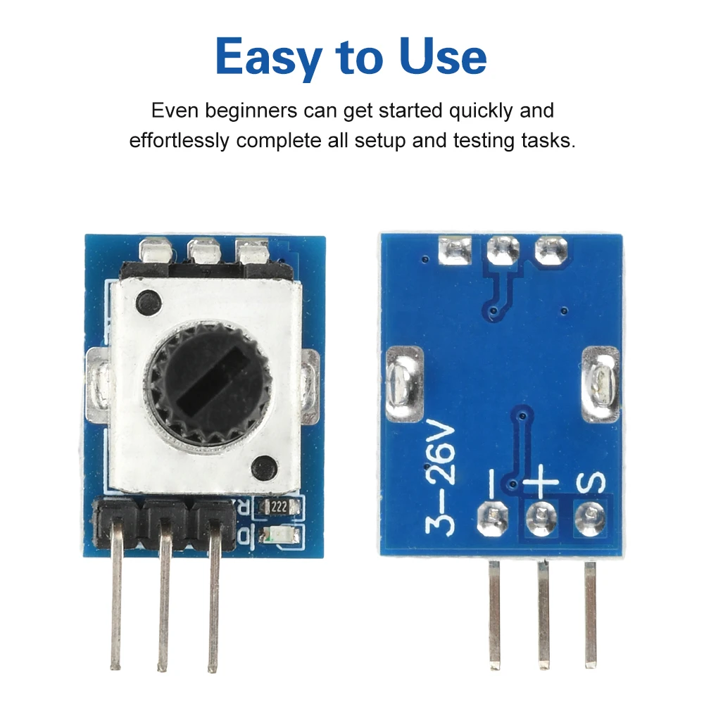 DC 3-26V Servo Motor ESC Tester PWM Control DIY Brushless Fan RC Model Motor Speed Controller