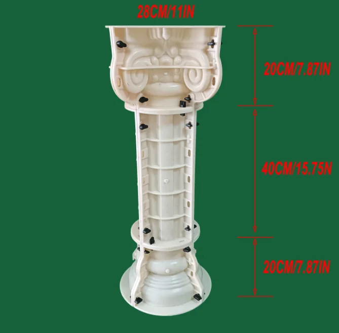 15 cm/5.9 inches Diameter round pillar molds wedding decoration column Molds for garden or Yard