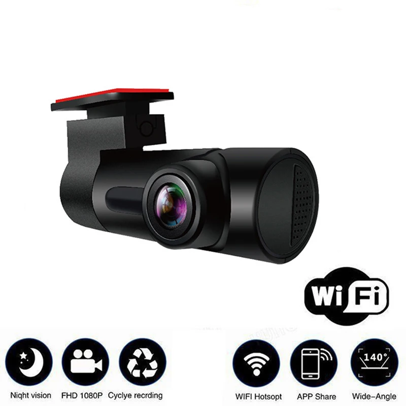 

Driving Recorder Wifi Recorder High Definition Night Vision APP Connected Parking Record Parking Monitoring Night Vision Device