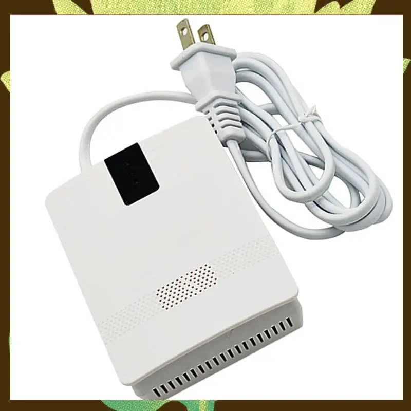 

812 Gas Alarm Household Liquefied Gas Detector With Solenoid Valve Anti-Leakage Alarm Automatic Valve Closing US Plug-[Y03A]