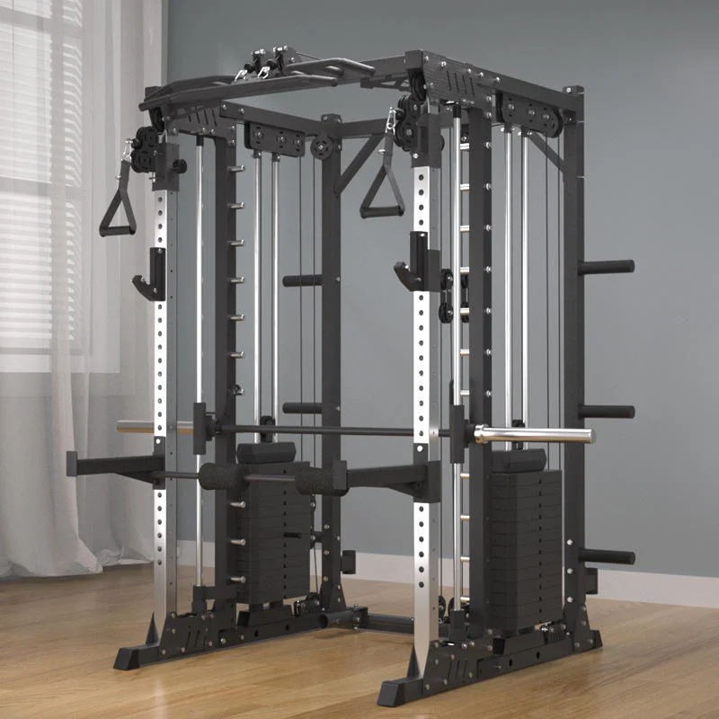 Gym Multi-Functional Comprehensive Trainer Smith Rack Commercial Household Fitness Equipment Whole Body Muscle Exercise