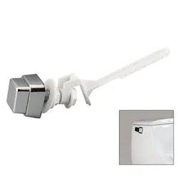 Push Button Toilet Flush Kit Side Mount Water Tank Trip Lever Handle Accessories Automatically Springs Water-saving