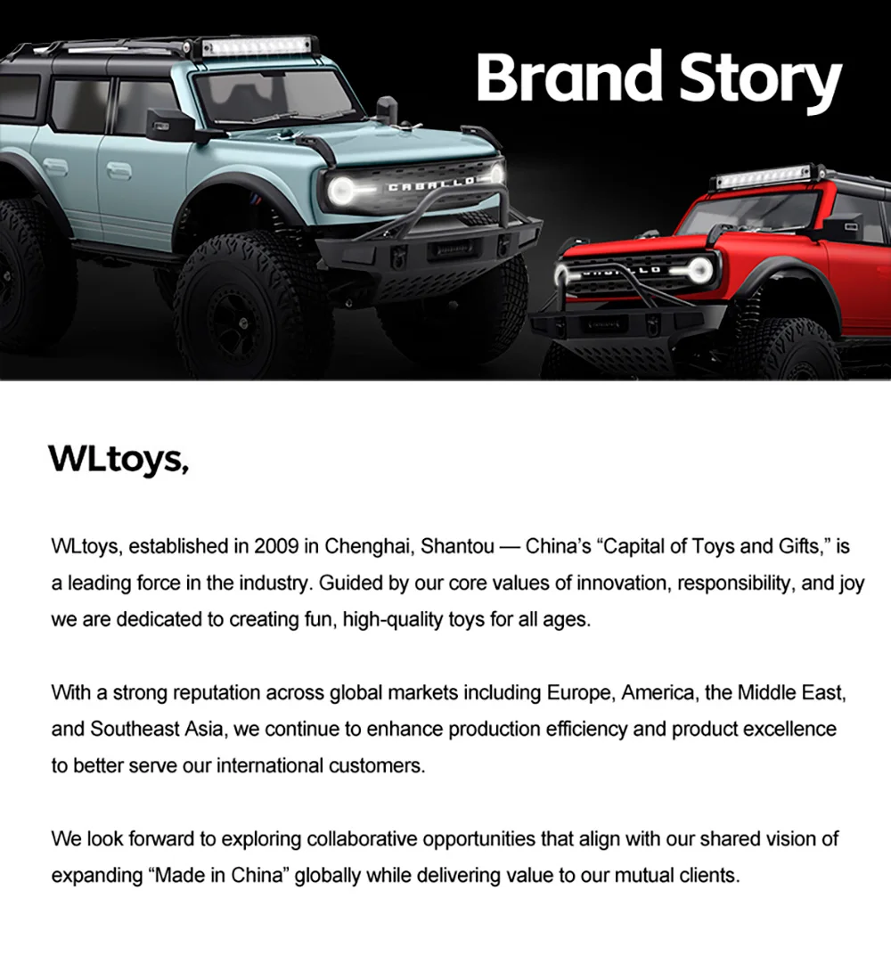 Wltoys RC سيارة 9 كم / ساعة الدفع الرباعي 1/18 CCS كروز 184023 التحكم في الإطارات المطاطية تسلق السيارة #4