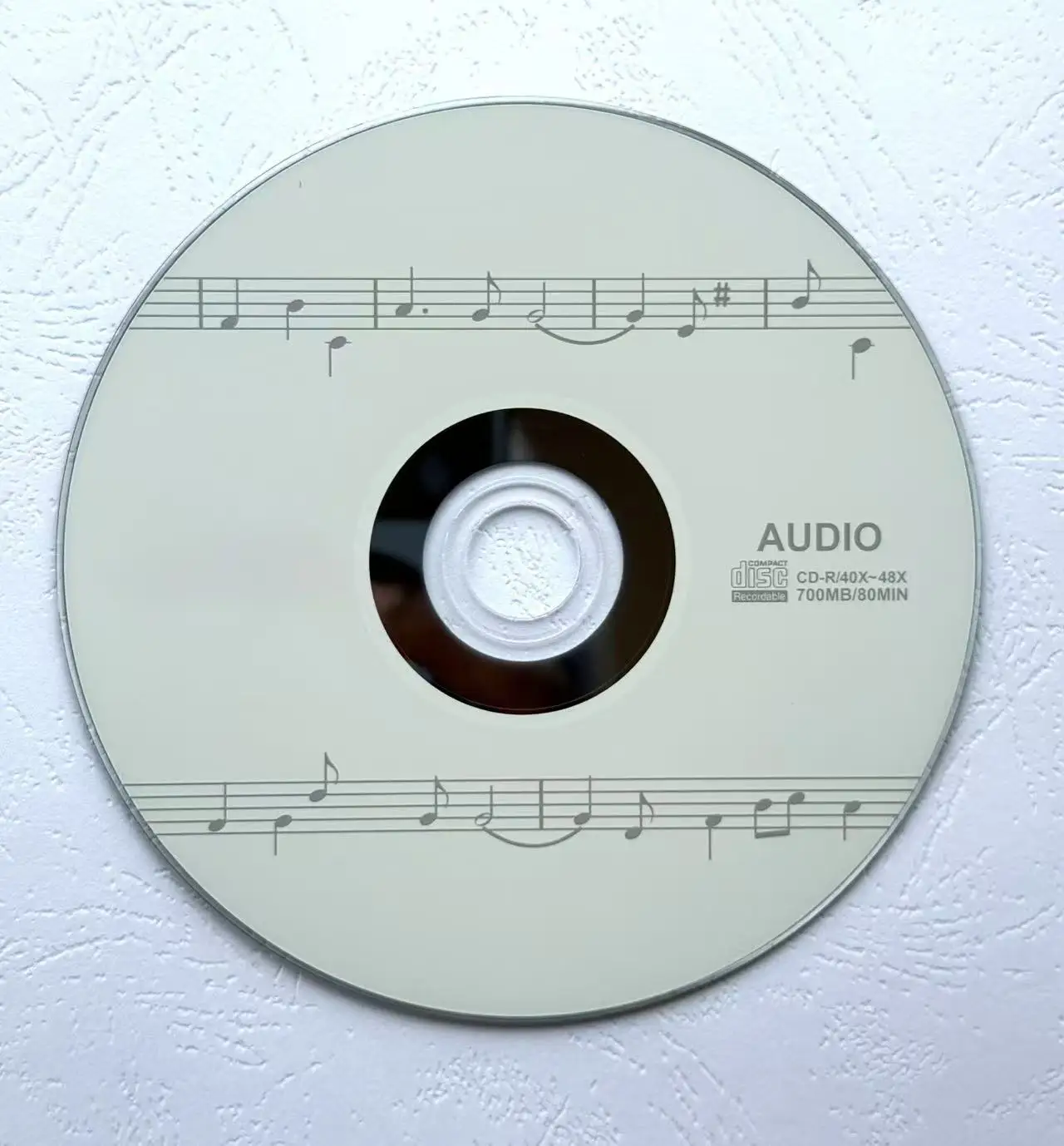 Wholesale 5 Discs 100% Authentic Blank 700 MB 32X Audio CD-R Music Discs