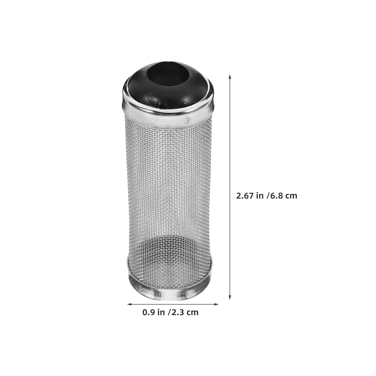 3pcs Aquarium Filter Intake Guard Stainless Steel Mesh Cover 12Mm Id For Fish Tank Protection Universal Fit Safe Shrimp Filter