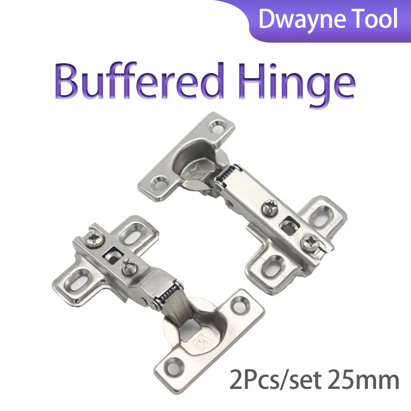 

Гидравлические демпферные петли Soft Close (2 шт./компл., 25 мм) - небольшая мебельная фурнитура для дверцы кухонного шкафа