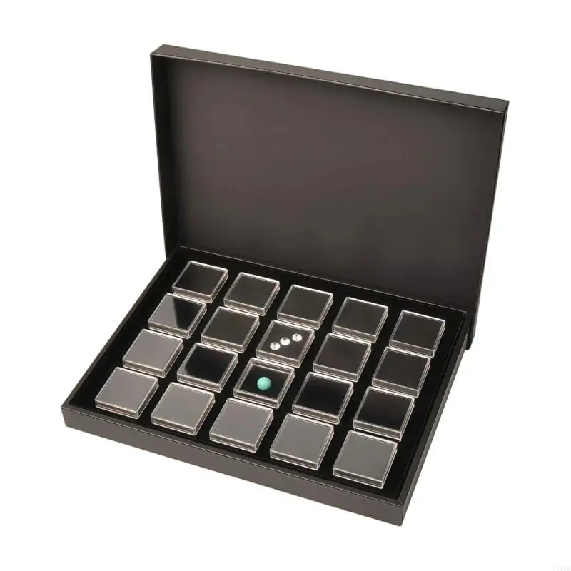 Modern White Acrylic Tray Cases for Professional Minimalist Display Box