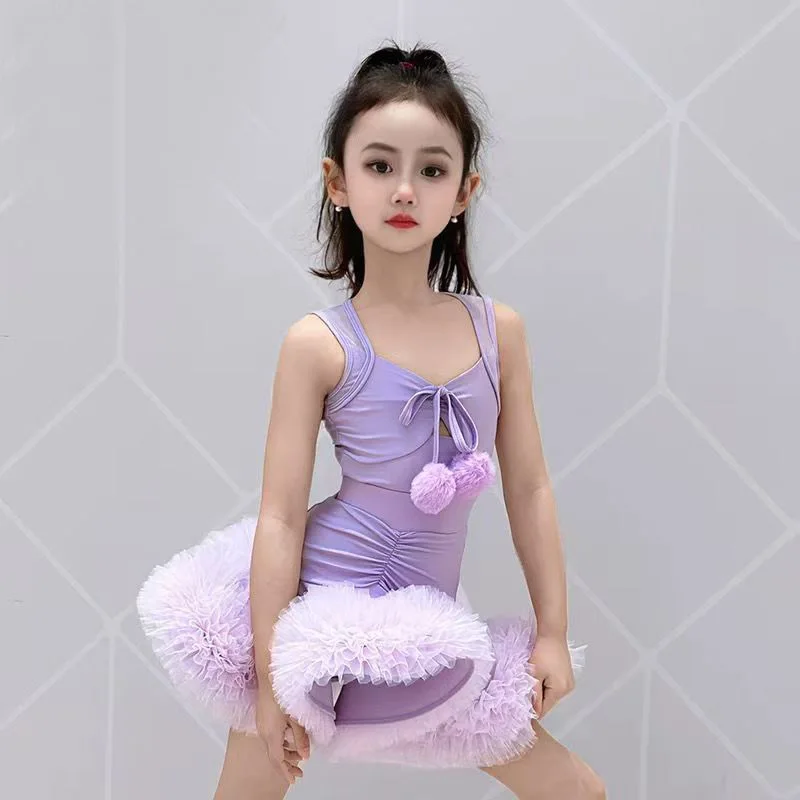 Latin Dans Jurk Meisjes Ballroom Danswedstrijd Jurken Standaard Rumba Samba Tango Danskleding Latin Oefenjurk Kinderen
