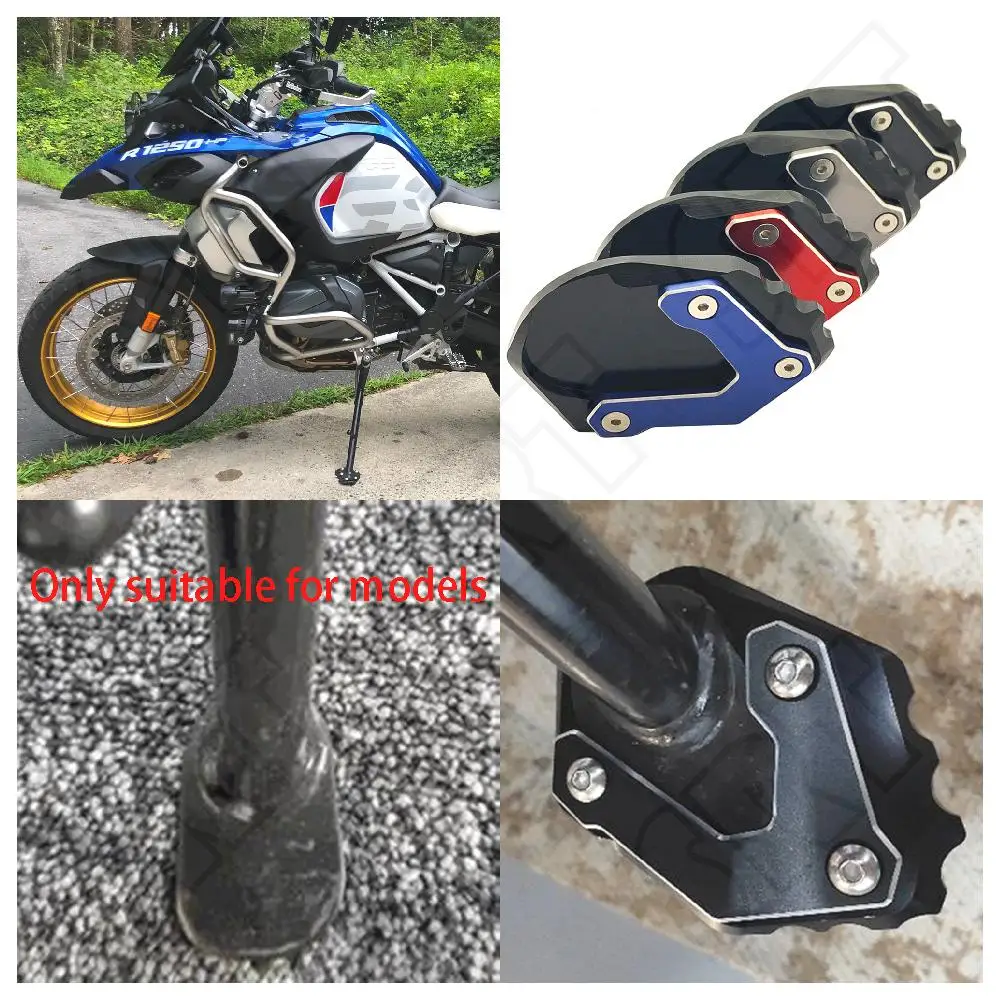 

Fits for BMW R1250GS R1200GS LC GS R1250 R1200 ADV 2014-2022 Motorcycle Side Stand Base Extender Plate Support Extension Widener