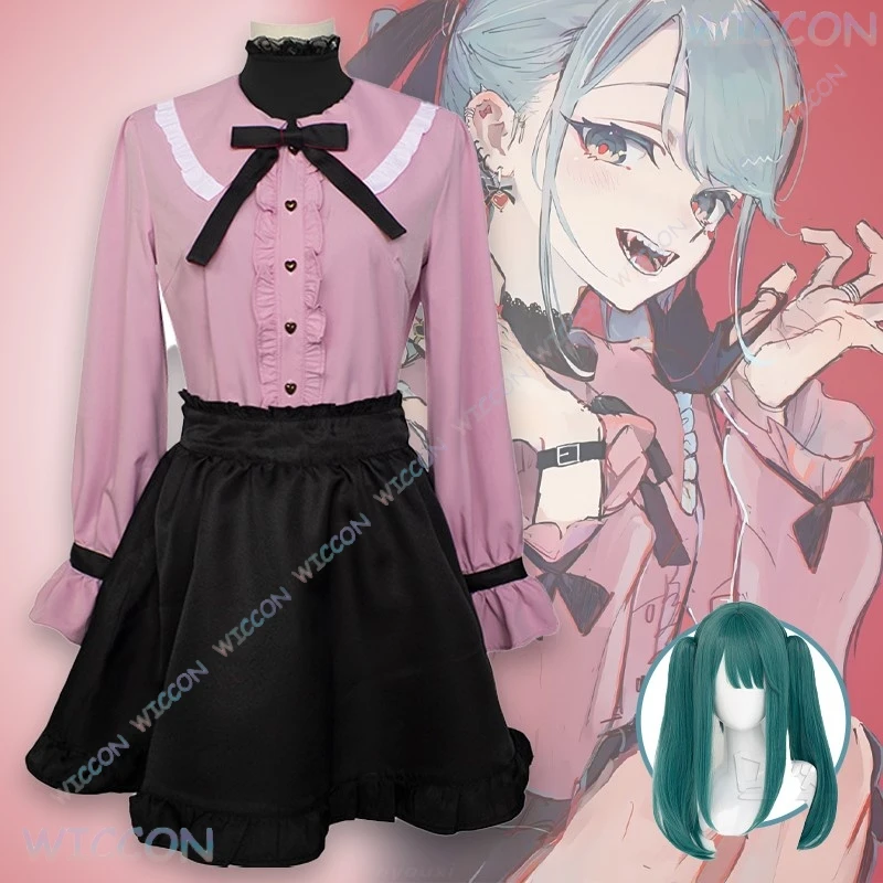 

Official Game Accurate Project Sekai Mikuku Vampire Cosplay Costume VOCID Future Gothic Lolita Dress For Halloween Party Cos