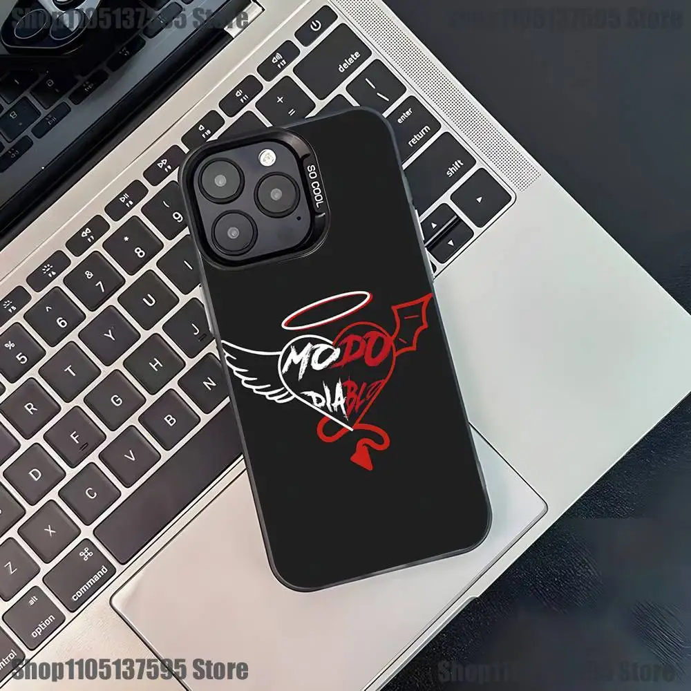 ラッパー AMERI D-DUKI iPhone 17、16、15、14、13、12、11、Pro、XS、Max、Plus、Mini、SE4、E用 ブラック マット 耐衝撃カバー