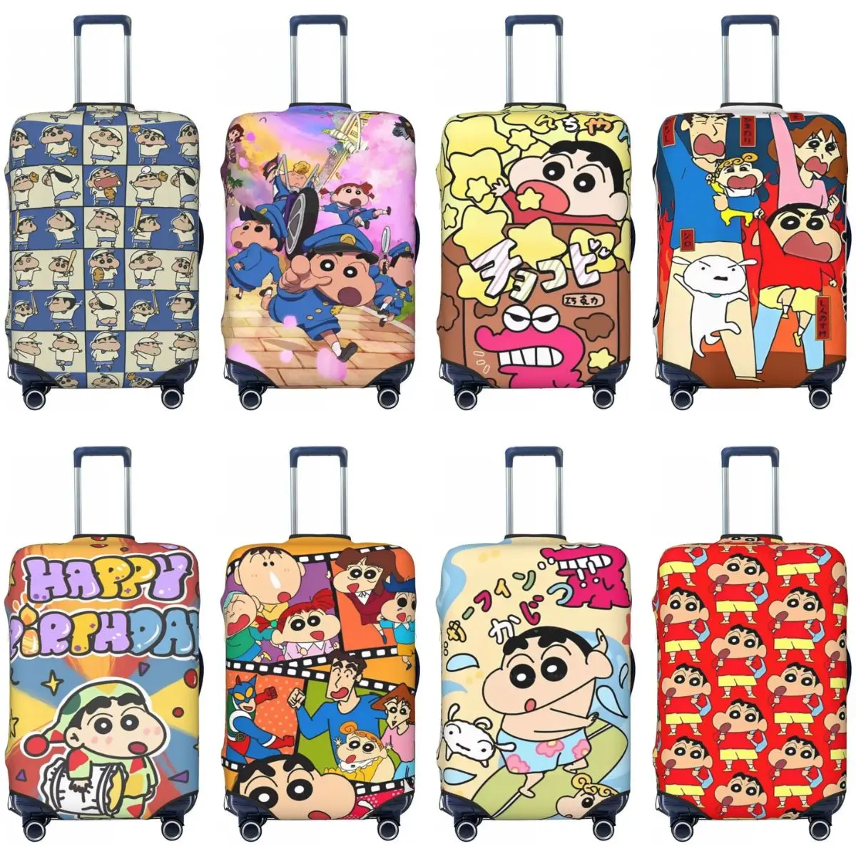 bonito-crayon-shin-chan-anime-doodle-mala-capa-ferias-util-suprimentos-de-bagagem-protecao-de-negocios