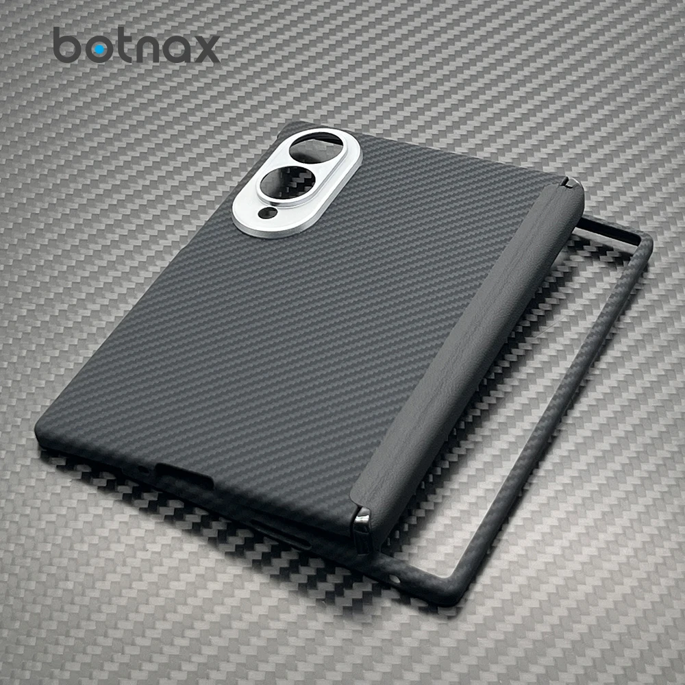 Magnetic case for Galaxy Z Fold8 Hinge Axis Back Cover Samsung Fold 8 Kevlar Aramid Carbon Fiber Compatible with Magsafe Skin