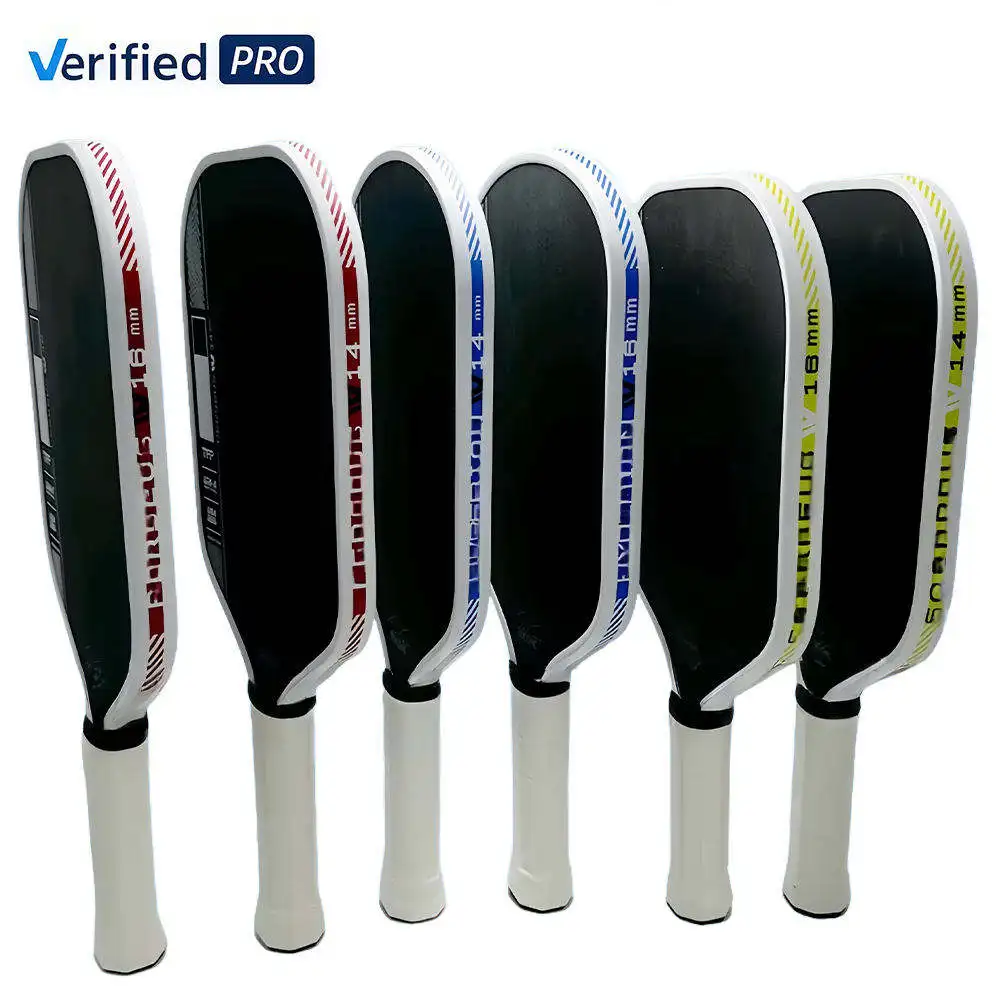 

USAPA Approved Pro IV Light Pickleball Paddles Gen4 TFP Propulsion Core 14mm 16mm Thermoformed Toray T700 Carbon Fiber Ball Rack