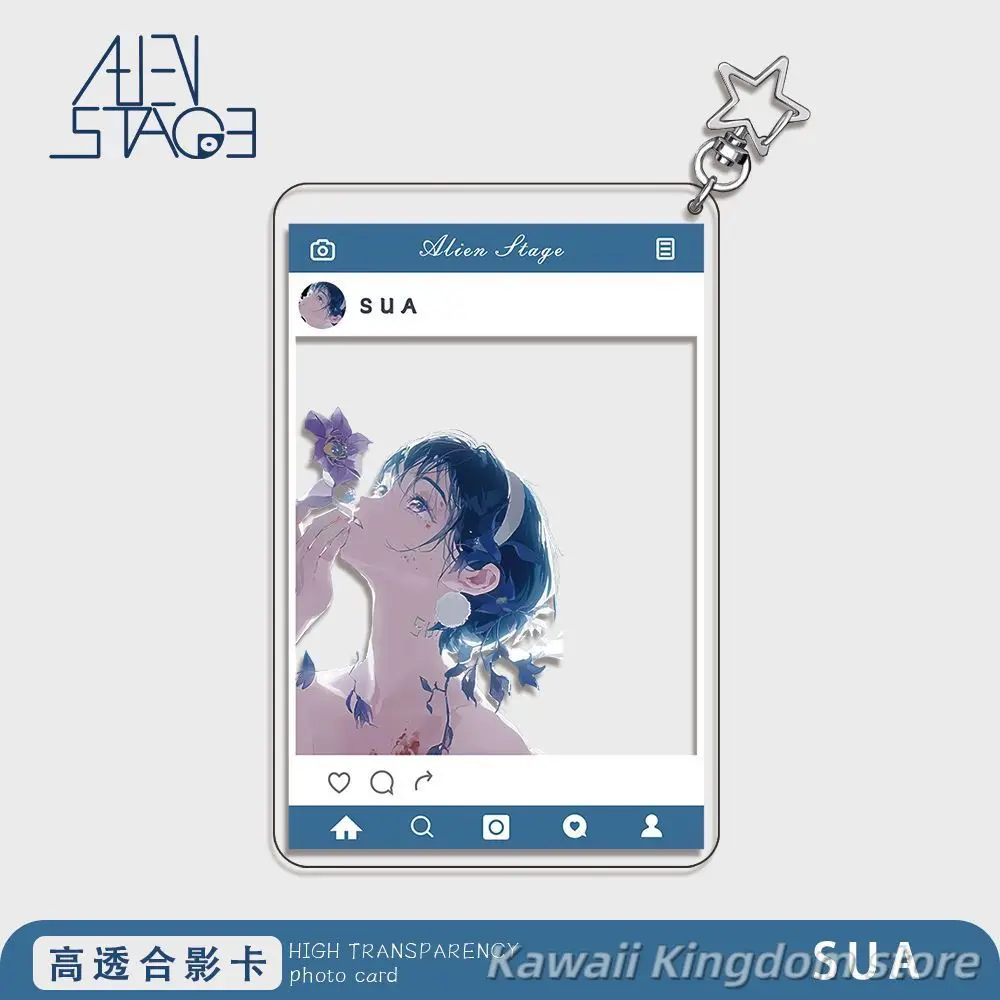 Инопланетянин Мизи Sua Till Ivan Hyuna Luka Косплей Аниме Фотокарта Прозрачная карта Акриловый кулон Коллекционный орнаментИгрушка в подарок