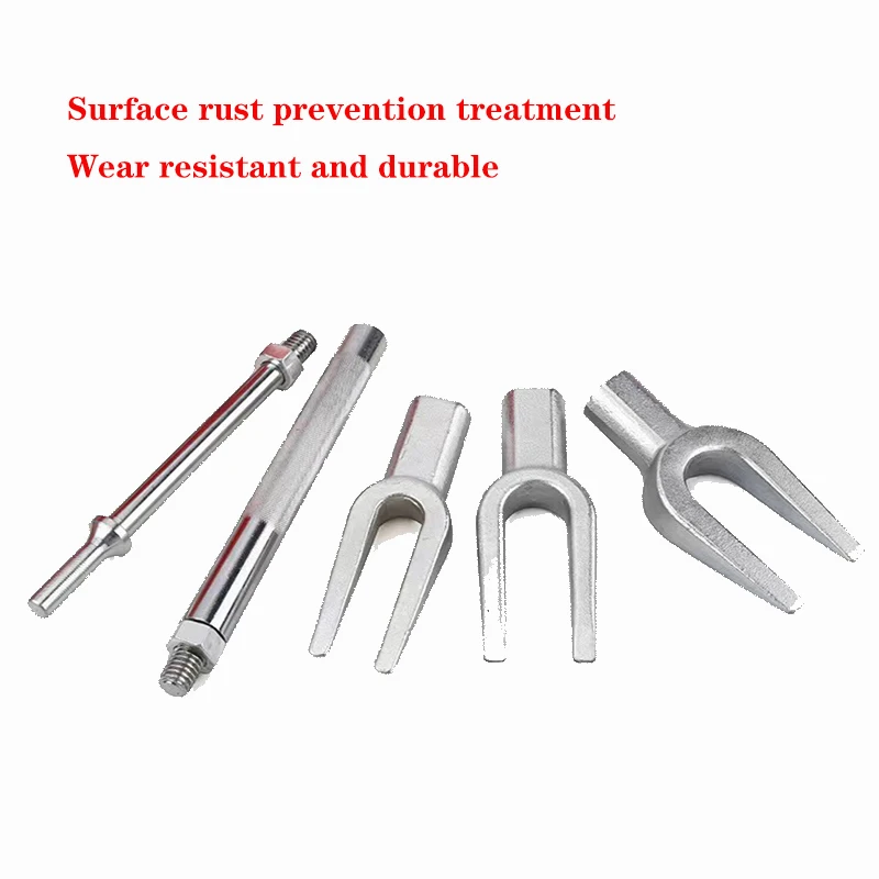 5Pcs Fork Crowball Head Removal Tool Car Ball Head Extractor Steering Arm Tie Rod Ball Head Remover Puller