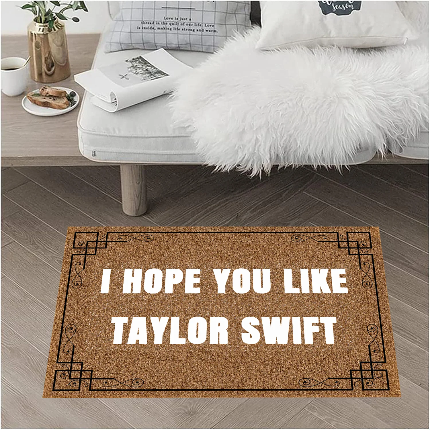 

I Hope You like TAYLOR SWIFT Doormat Welcome Mat Non-Slip Doormats Personalized Indoor Entrance Home Funny Doormat for Indoor