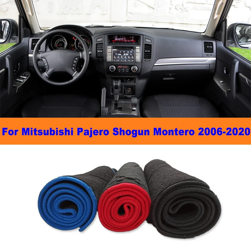 

Anti-Glare Dashboard Cover Dash Mat Non-Slip Sun Shade Pad Interior Protector For Mitsubishi Pajero Shogun Montero 2006-2020