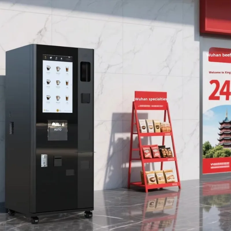 Automatic Coffee Vending Machine | Commercial Self Service Coffee Machine Bean to Cup System view 2