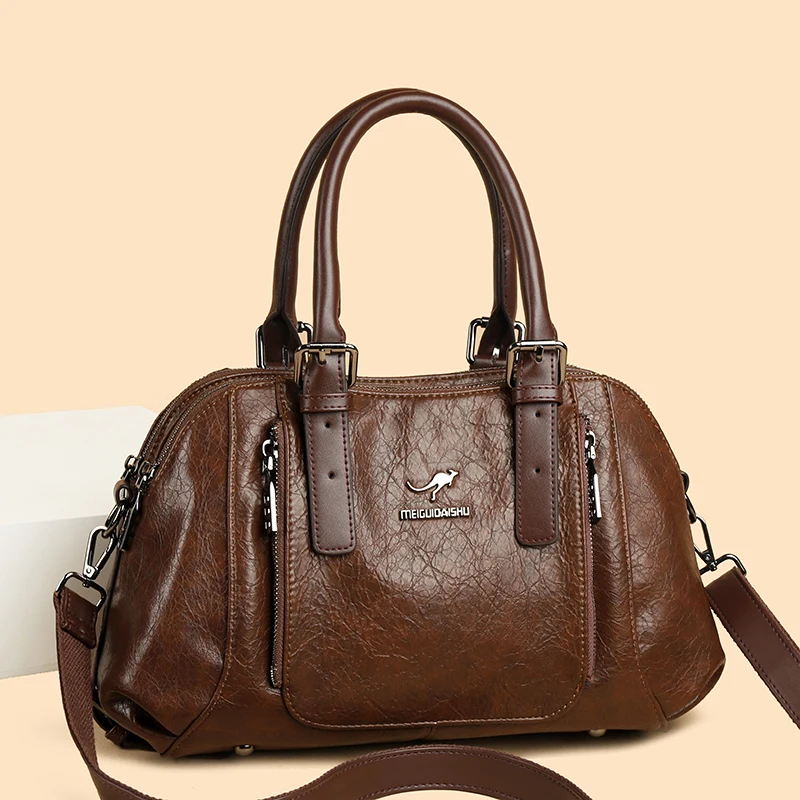 

Элегантные женские сумки через плечо из искусственной кожи в стиле ретро, модная сумка через плечо, роскошная сумка, стильный клатч, модный аксессуар