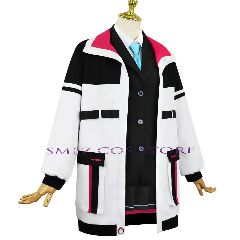 Kei Cosplay Anime Game Blue Archive Costume Women Key Coat Skirt Uniform Prop Wig Set Party Play Outfit for Woman clothing - view 3