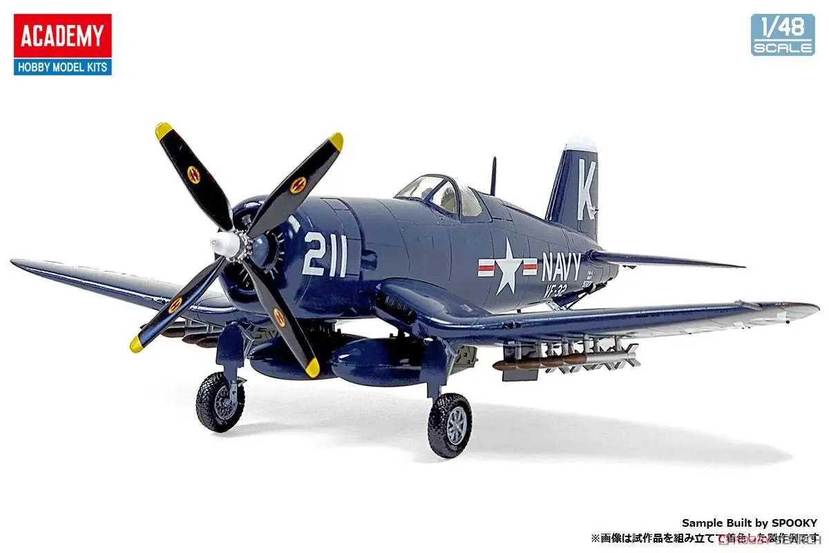 Academy Hobby 12353 1/48 F4U-4 Corsair `Battle of Chosin Reservoir` Plastic