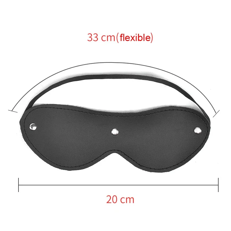 Сексуальное женское белье Секс-маска Порно-белье Секс-пара Кожаная маска для лица Эротические костюмы Женщины БДСМ Фетиш Жгут Косплей Маски для глаз