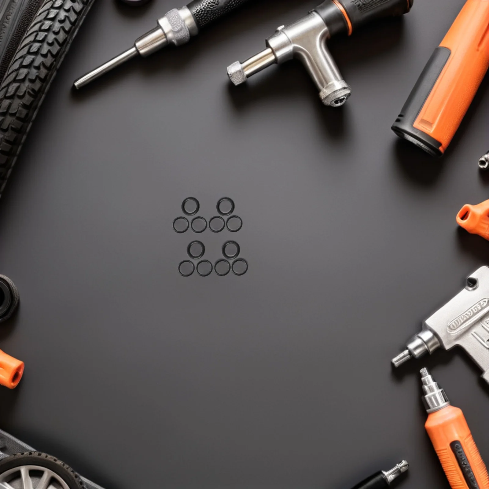 

12Pcs Bike Disc Brake Sealing Rings Heavy Duty Rubber Gasket Kit Round Rubber Seal for Mountain Bike Caliper Black