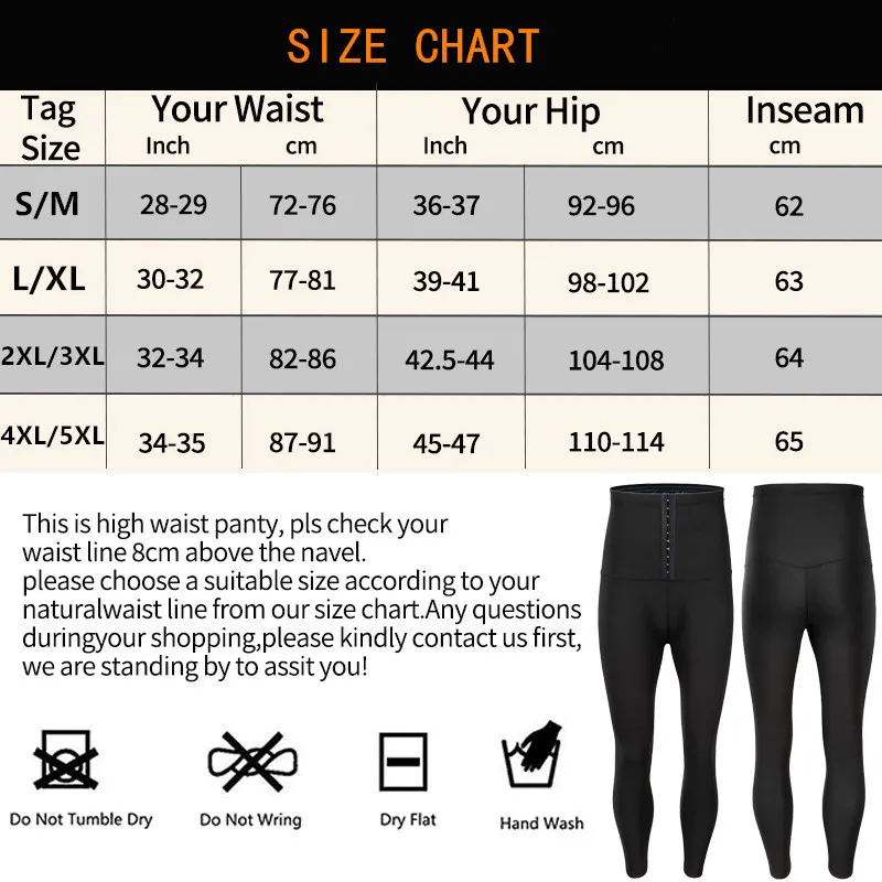 BurVogue Sauna Sweat  Pants For Men Sauna Leggings Compression Hight Waist Sauna Pants Sauna suits for men Workout